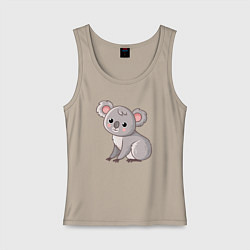 Женская майка Cute koala