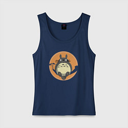 Женская майка Totoro on the tree