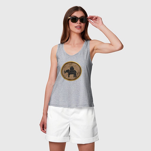 Женская майка Мятежники-карфагеняне Rome: Total War / Меланж – фото 3