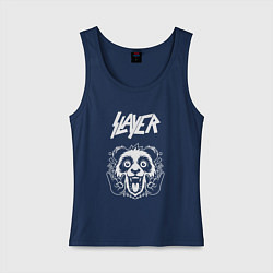 Женская майка Slayer rock panda