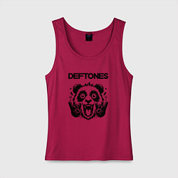Женская майка Deftones - rock panda