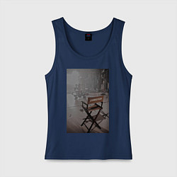 Майка женская хлопок Режисер, цвет: тёмно-синий