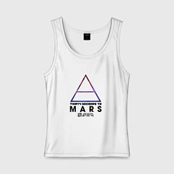 Женская майка Thirty seconds to mars cosmos