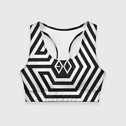 Женский спортивный топ EXO Geometry