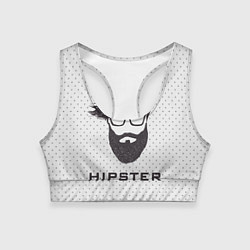 Топик спортивный женский Hipster, цвет: 3D-принт