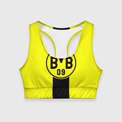 Женский спортивный топ BVB FC: Yellow line