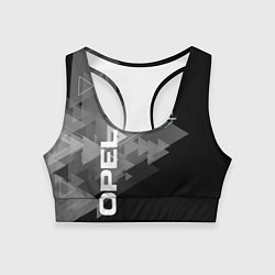 Топик спортивный женский OPEL, цвет: 3D-принт