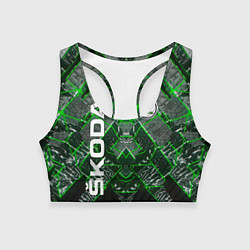 Женский спортивный топ SKODA