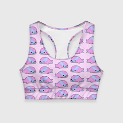 Женский спортивный топ Нерпы