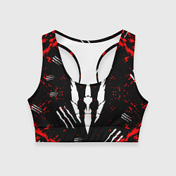 Топик спортивный женский The Witcher 2 : Убийцы королей, цвет: 3D-принт