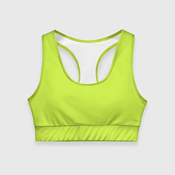Топик спортивный женский Зеленый неон из фильма Барби, цвет: 3D-принт