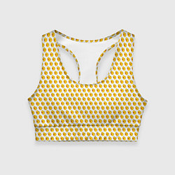 Женский спортивный топ Ути ути-пути Белый