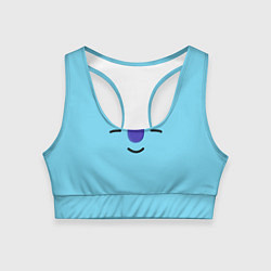 Топик спортивный женский BT21-Koya, цвет: 3D-принт