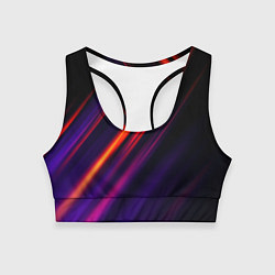 Женский спортивный топ Multicolored