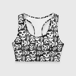 Женский спортивный топ Misfits Pattern