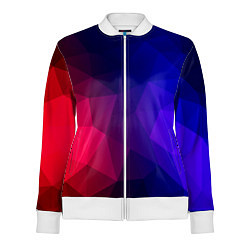 Олимпийка женская Red&Blue, цвет: 3D-белый