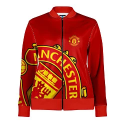 Олимпийка женская FC Man United: Red Exclusive, цвет: 3D-красный