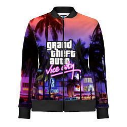 Олимпийка женская Grand Theft Auto Vice City, цвет: 3D-черный