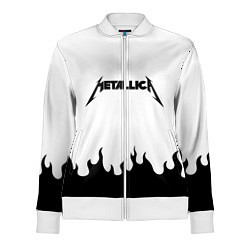 Олимпийка женская METALLICA, цвет: 3D-белый