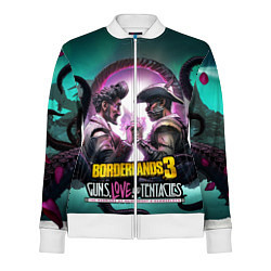 Олимпийка женская Borderlands 3, цвет: 3D-белый