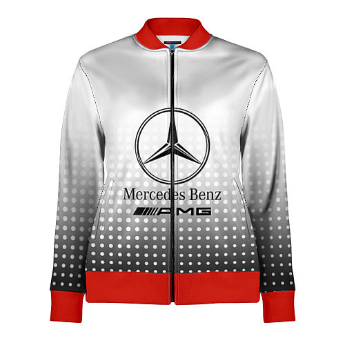 Женская олимпийка Mercedes-Benz / 3D-Красный – фото 1