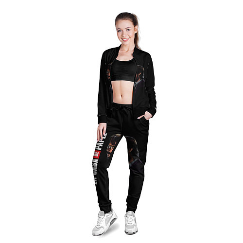 Женская олимпийка БУМАЖНЫЙ ДОМ / 3D-Черный – фото 3