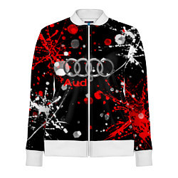 Олимпийка женская AUDI, цвет: 3D-белый