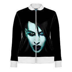 Олимпийка женская Marilyn Manson, цвет: 3D-белый