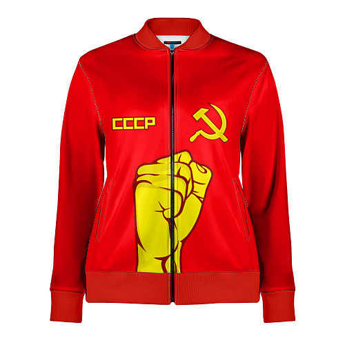 Женская олимпийка СССР / 3D-Красный – фото 1