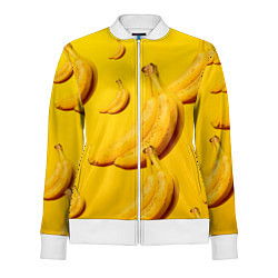 Олимпийка женская Банановый рай, цвет: 3D-белый