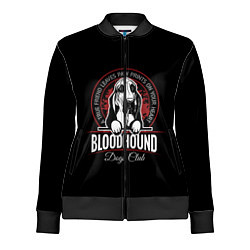 Олимпийка женская Бладхаунд Bloodhound, цвет: 3D-черный