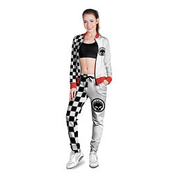 Олимпийка женская Offspring punk, цвет: 3D-красный — фото 2