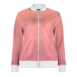 Олимпийка женская Gradient Roseanna Orange to pink, цвет: 3D-белый