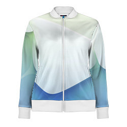 Олимпийка женская Пастель из трёх цветов, цвет: 3D-белый