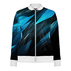 Олимпийка женская Black blue style, цвет: 3D-белый