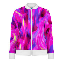 Женская олимпийка Pink blue texture