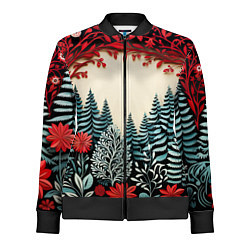 Женская олимпийка Зимнее кружево