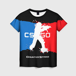 Футболка женская CS:GO Colors, цвет: 3D-принт