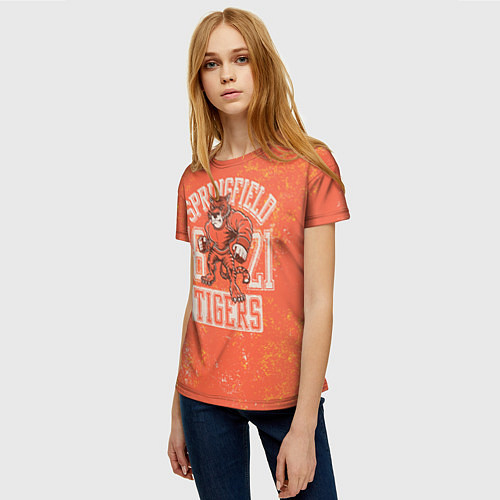 Женская футболка Team t-shirt 12 / 3D-принт – фото 3