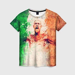 Футболка женская Conor McGregor: Ireland, цвет: 3D-принт