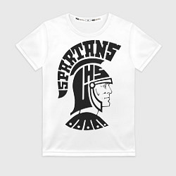 Футболка женская Спартанец, цвет: 3D-принт