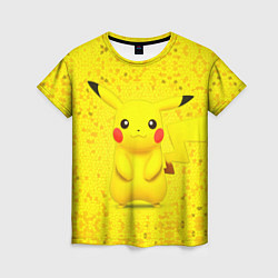 Футболка женская Pikachu, цвет: 3D-принт