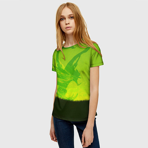 Женская футболка Веномансер / 3D-принт – фото 3