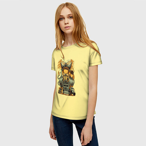 Женская футболка Mad Max / 3D-принт – фото 3