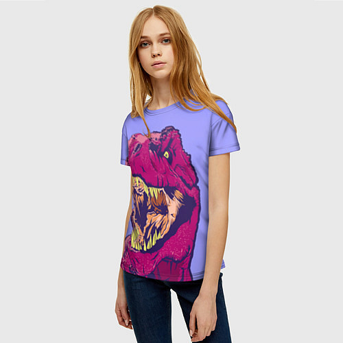 Женская футболка Rex / 3D-принт – фото 3