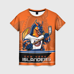 Футболка женская New York Islanders, цвет: 3D-принт