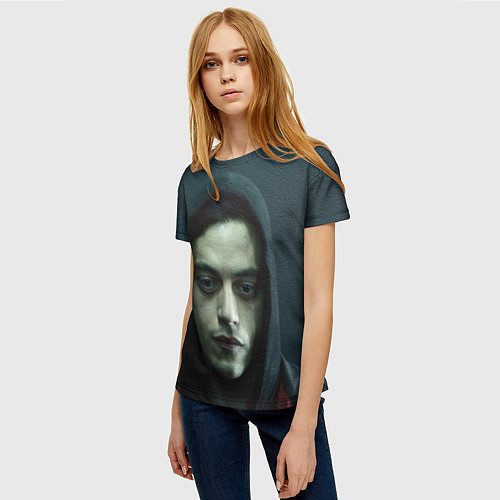 Женская футболка Эллиот Роджер / 3D-принт – фото 3