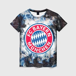 Футболка женская Bayern, цвет: 3D-принт