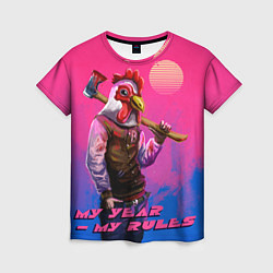 Женская футболка My Year, my rules!