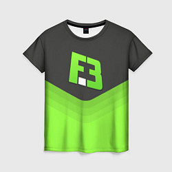 Футболка женская FlipSid3 Uniform, цвет: 3D-принт